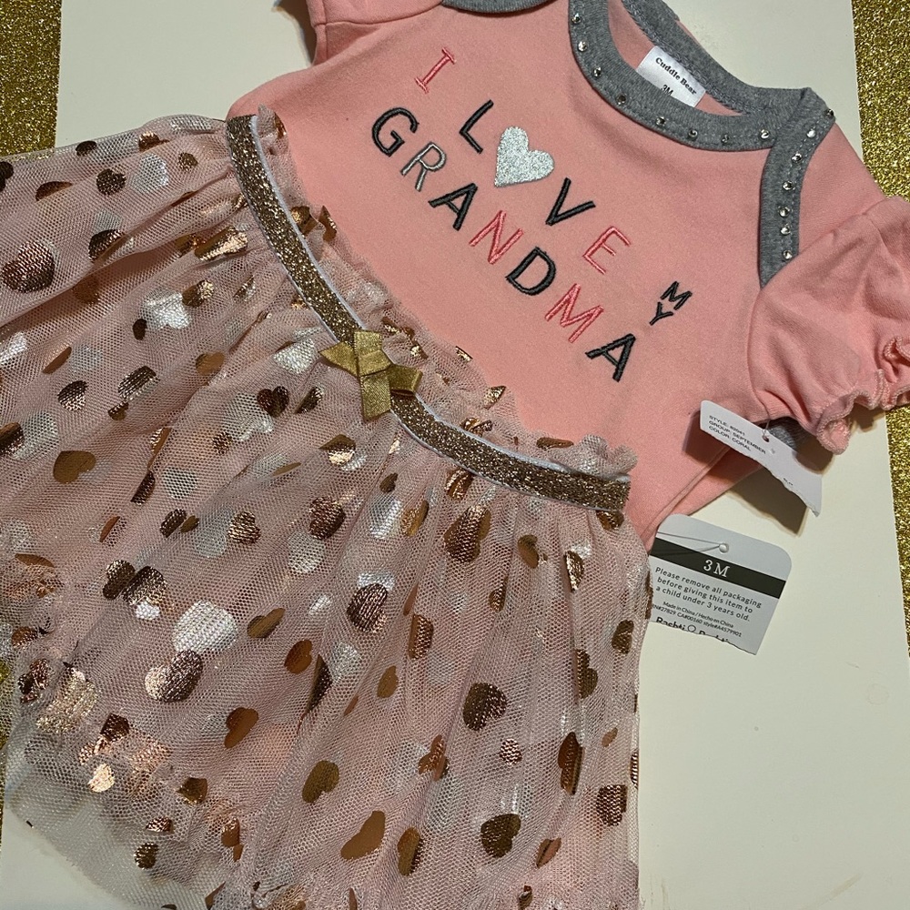 Custom handmade Baby girl tuttu set